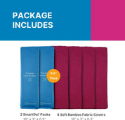 Freezer-ready perineal cold pack reducing swelling, itching, and pain