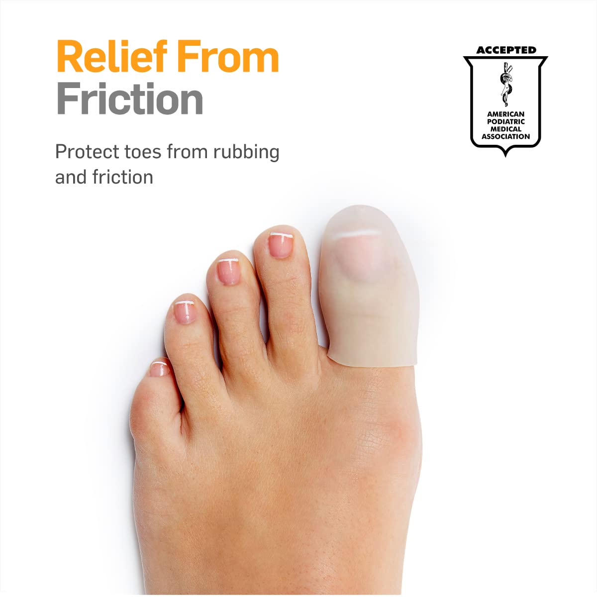 Reusable, washable gel finger cap for everyday protection and comfort