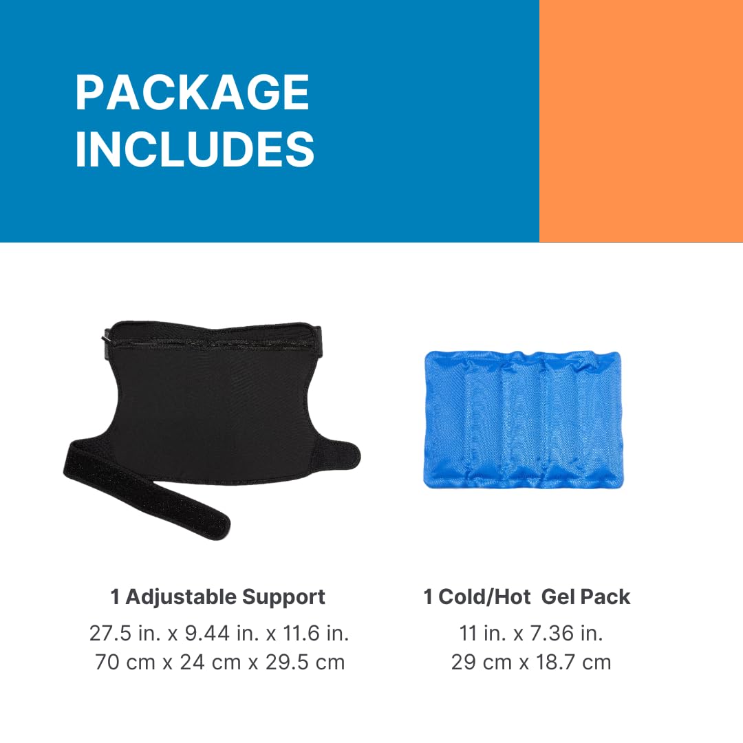 Flexible gel pack contouring to the deltoid for precise cold or heat coverage