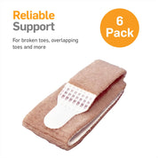 Cushioned Toe Wraps (6 Pack).