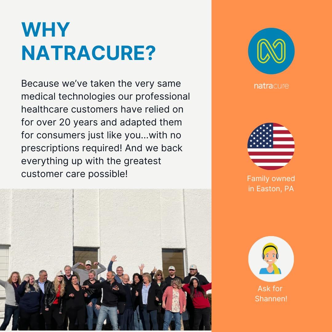 NatraCure is a family-owned company based in Easton, Pennsylvania, dedicated to providing natural, medical-grade solutions for pain relief and recovery. All products are designed locally, ensuring high-quality craftsmanship and performance.