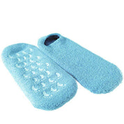 Intense hydrating gel booties moisturizing dry, cracked feet