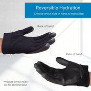 Overnight moisturizing gloves nourishing fingers and cuticles while you sleep
