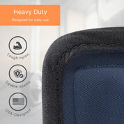 Freezer-ready gel pack staying pliable for comfortable therapy