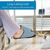 Advanced Gel Cooling Cold Therapy Slippers.