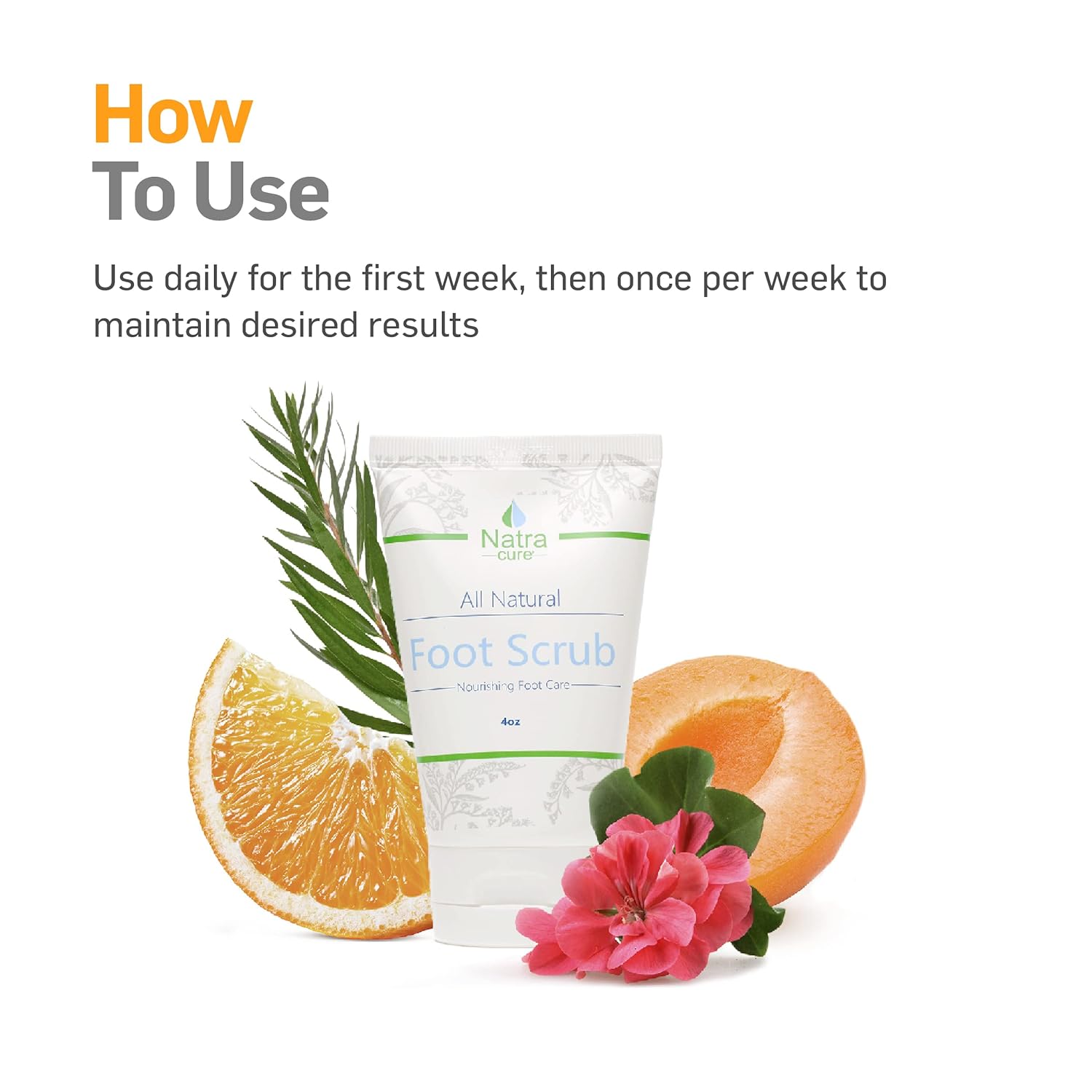 Cruelty-free revitalizing foot scrub for refreshed, healthy-looking feet