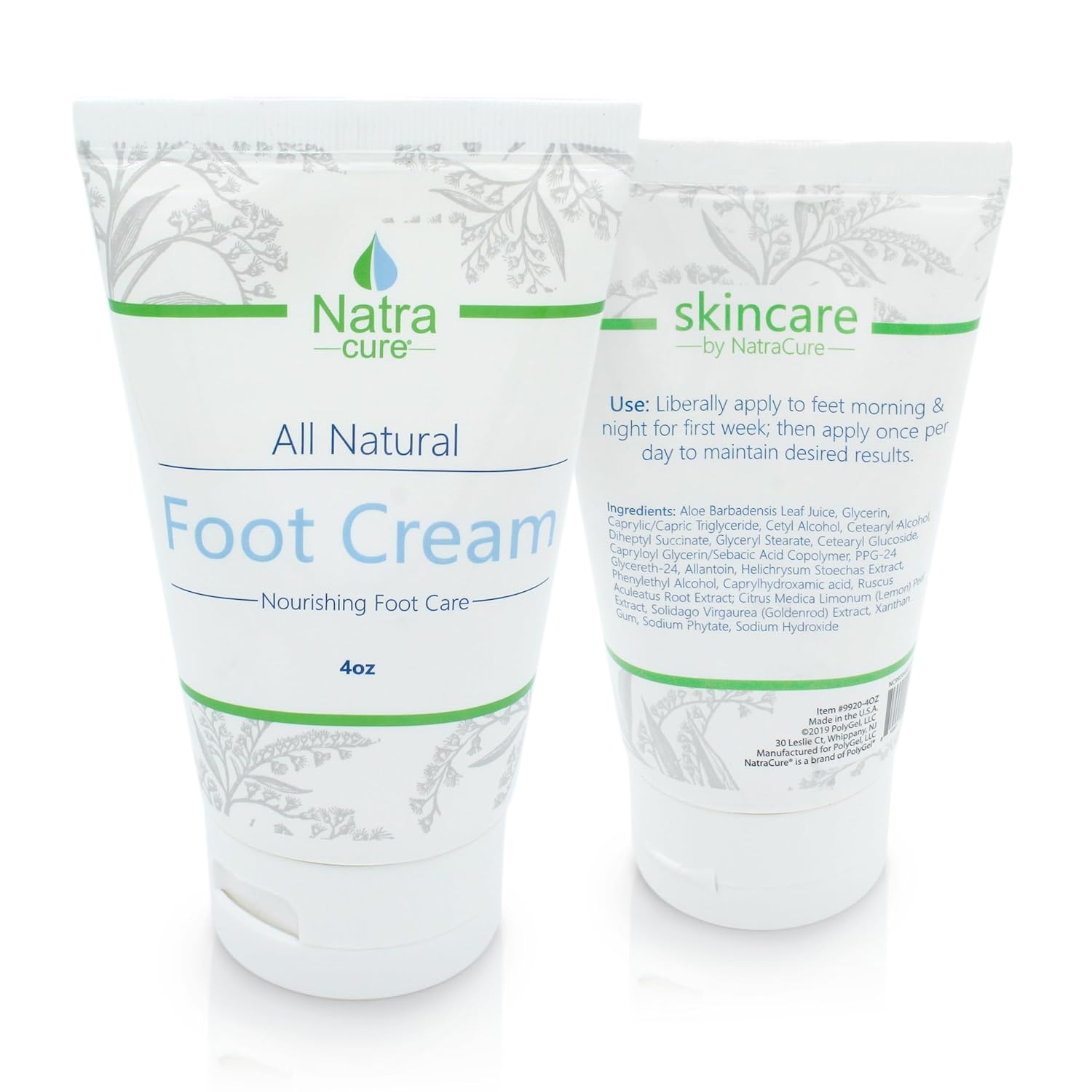 Applying quick-absorbing cream for silky-smooth legs