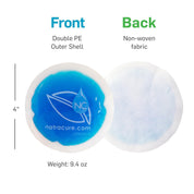 Small Gel Ice Cold Packs for Face – 4" Round, Reusable Cold Compress (5-Pack).
