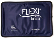 FlexiKold gel cold pack contouring to lower back for targeted cooling