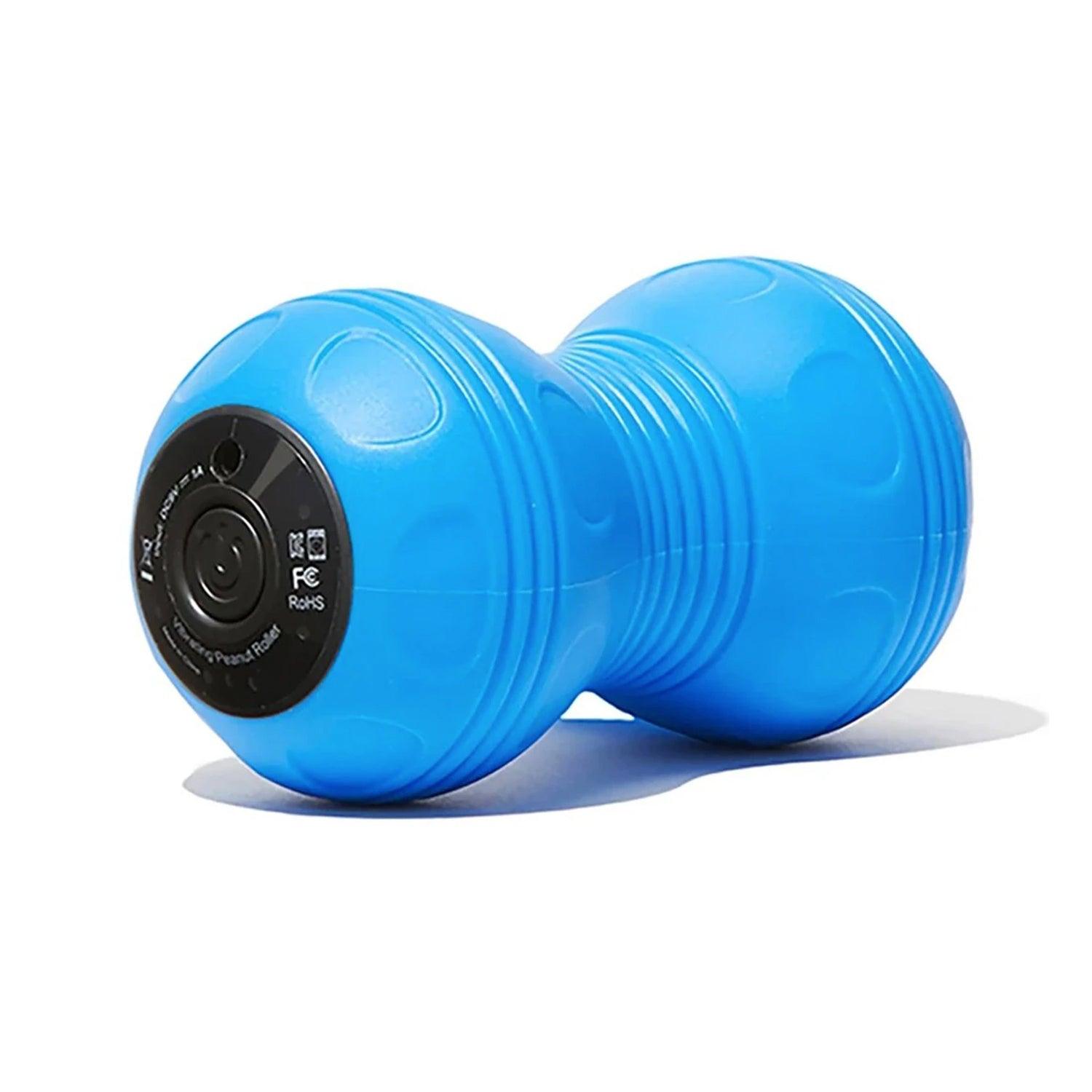 4-speed vibrating peanut massage roller shown on white background