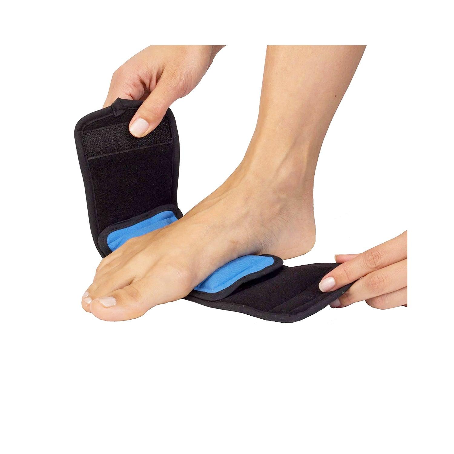 Ice wrap for feet providing effective cold therapy to reduce swelling and relieve pain