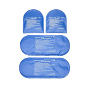 Replacement full-foot and half-size gel packs for NatraCure Cold Therapy Socks