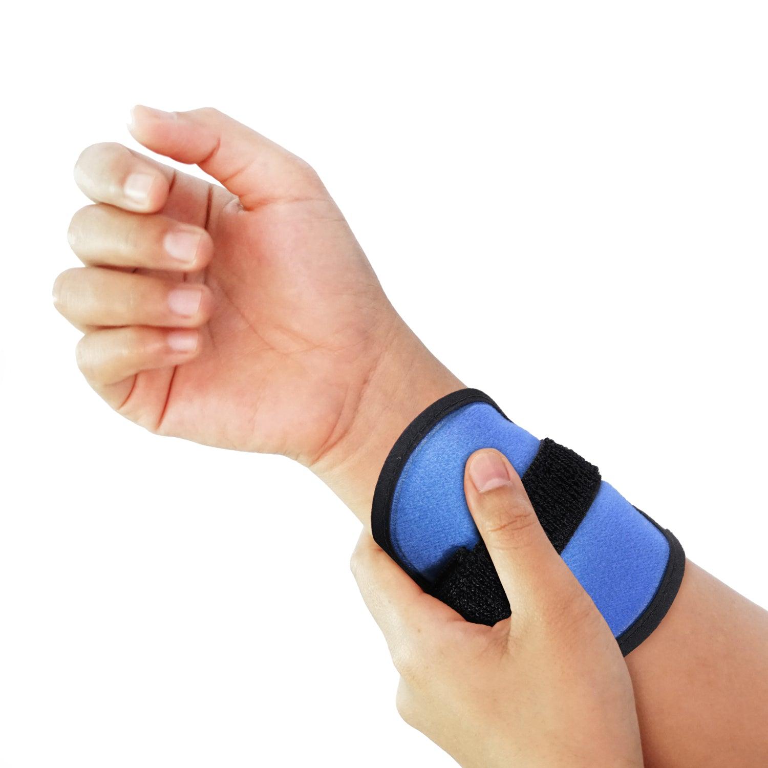 FlexiKold 4" Circle Gel Cold Packs with Straps.