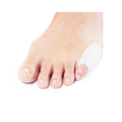 Low-profile bunion guard fitting discreetly inside most shoes