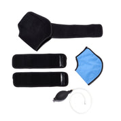 Ankle brace providing cold therapy for swelling and post-injury RICE care