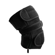 Hot/cold knee wrap with removable gel pack for targeted pain relief