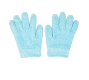 Intense hydrating blue gel gloves moisturizing dry, cracked hands and cuticles