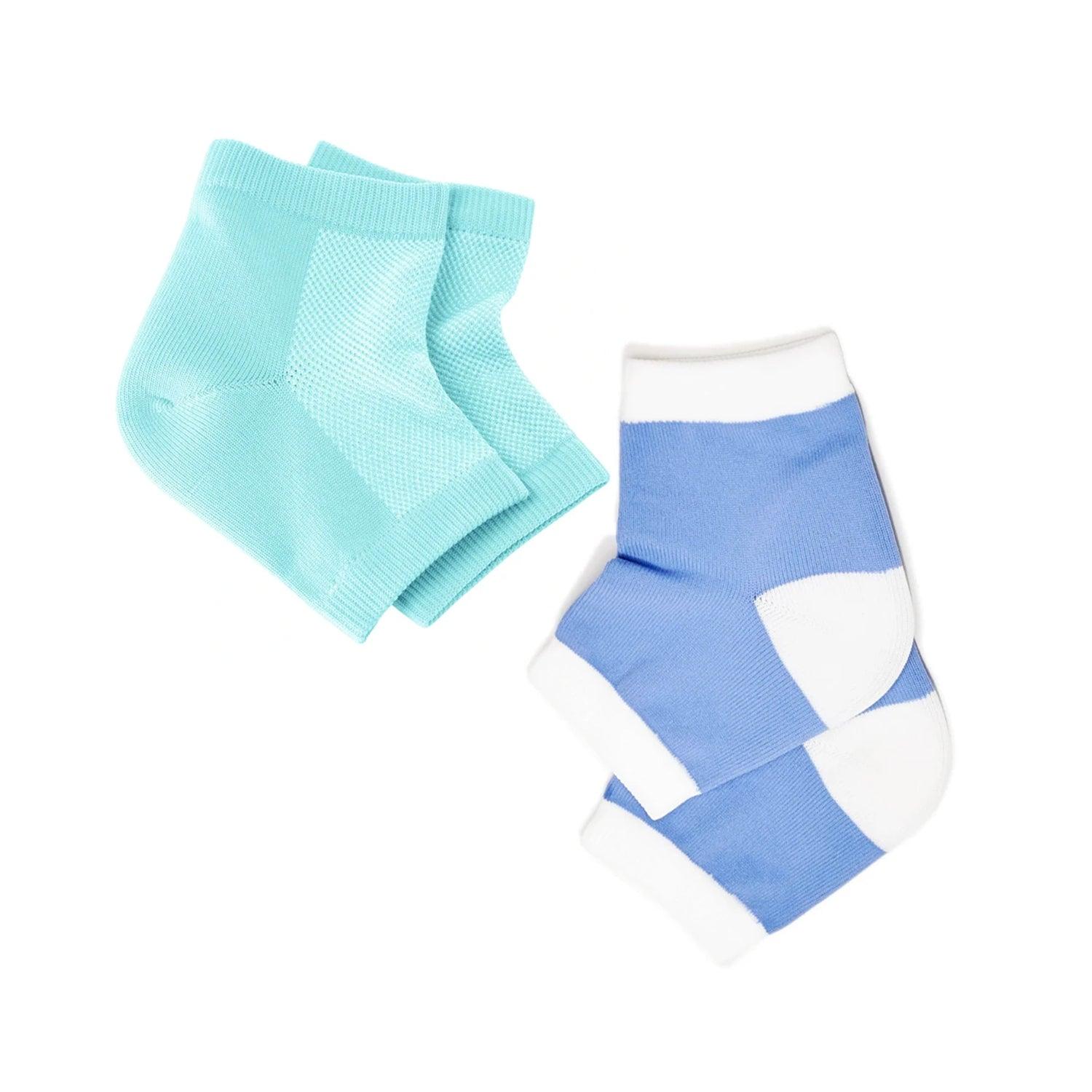 Day/Night moisturizing heel sleeves combo with SmartGel hydration