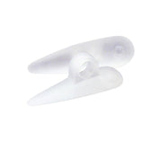 Gel hammer toe crest cushioning bent toes and reducing pressure on toe tips