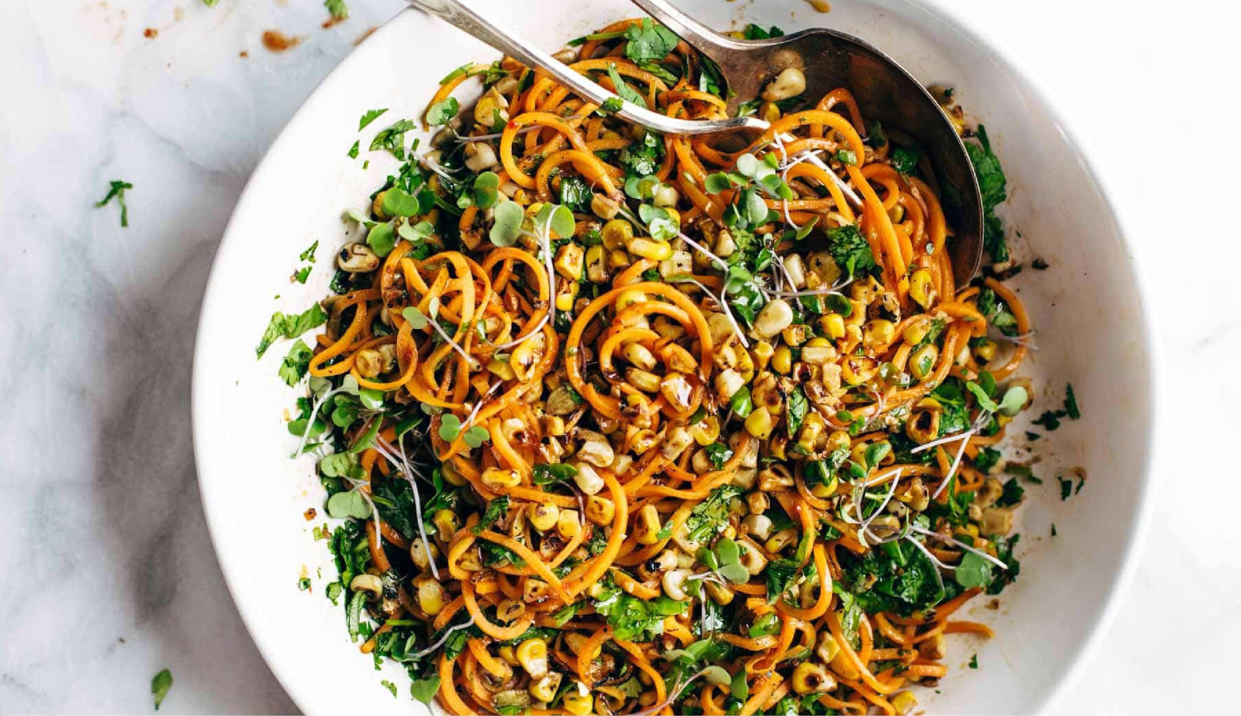 Chipotle Sweet Potato Noodle Salad | NatraCure