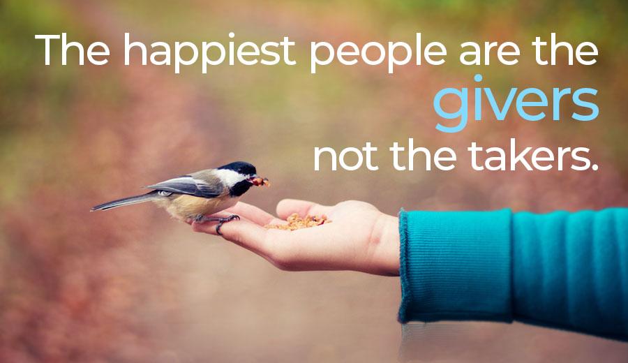 Generosity… Why it’s better to give than receive. | NatraCure