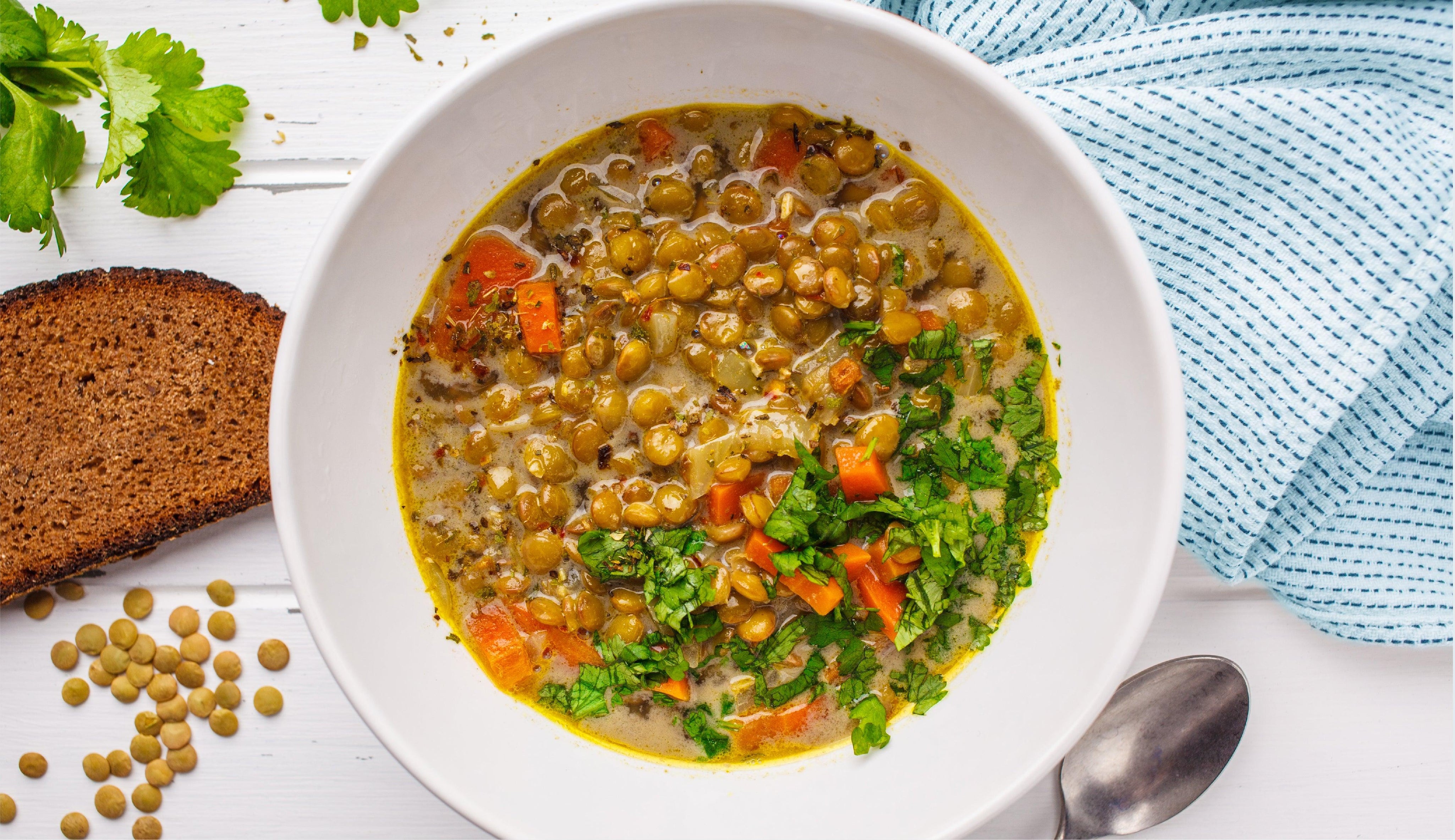 Spiced Moroccan Vegetable Soup with Chickpeas, Cilantro, & Lemon (Harira) | NatraCure