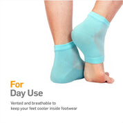 Moisturizing Heel Sleeves Day/Night Combo Pack