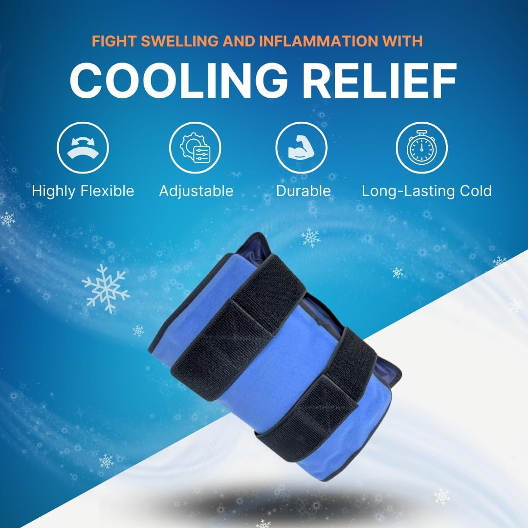 FlexiKold Gel Cold Packs with Straps