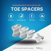 Gel Toe Spacers - 2 Pack