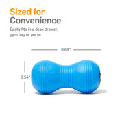 4-Speed Vibrating Peanut Roller Massager