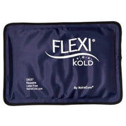 FlexiKold medium sized gel cold pack contours to lower back for targeted cooling