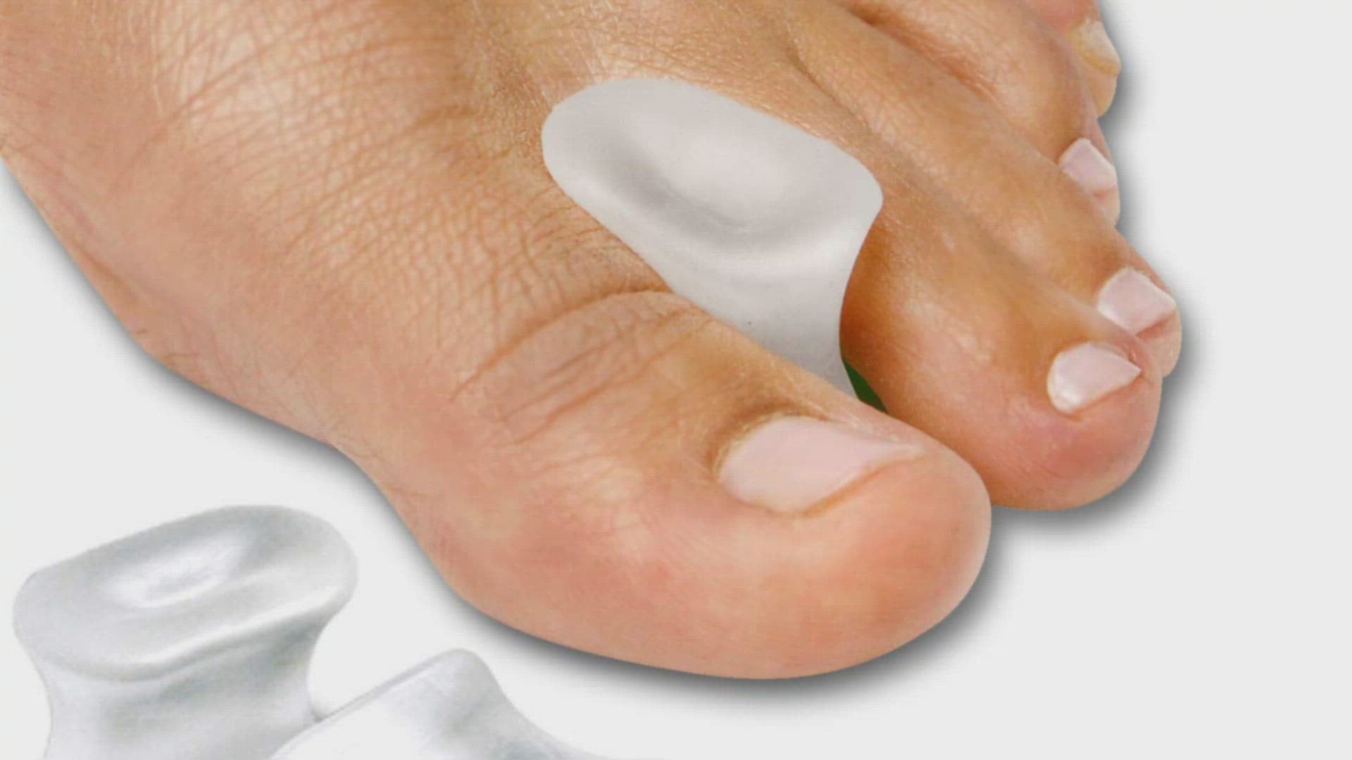 Toe Separating Gel Compression Socks Help Feet With Dry Cracked