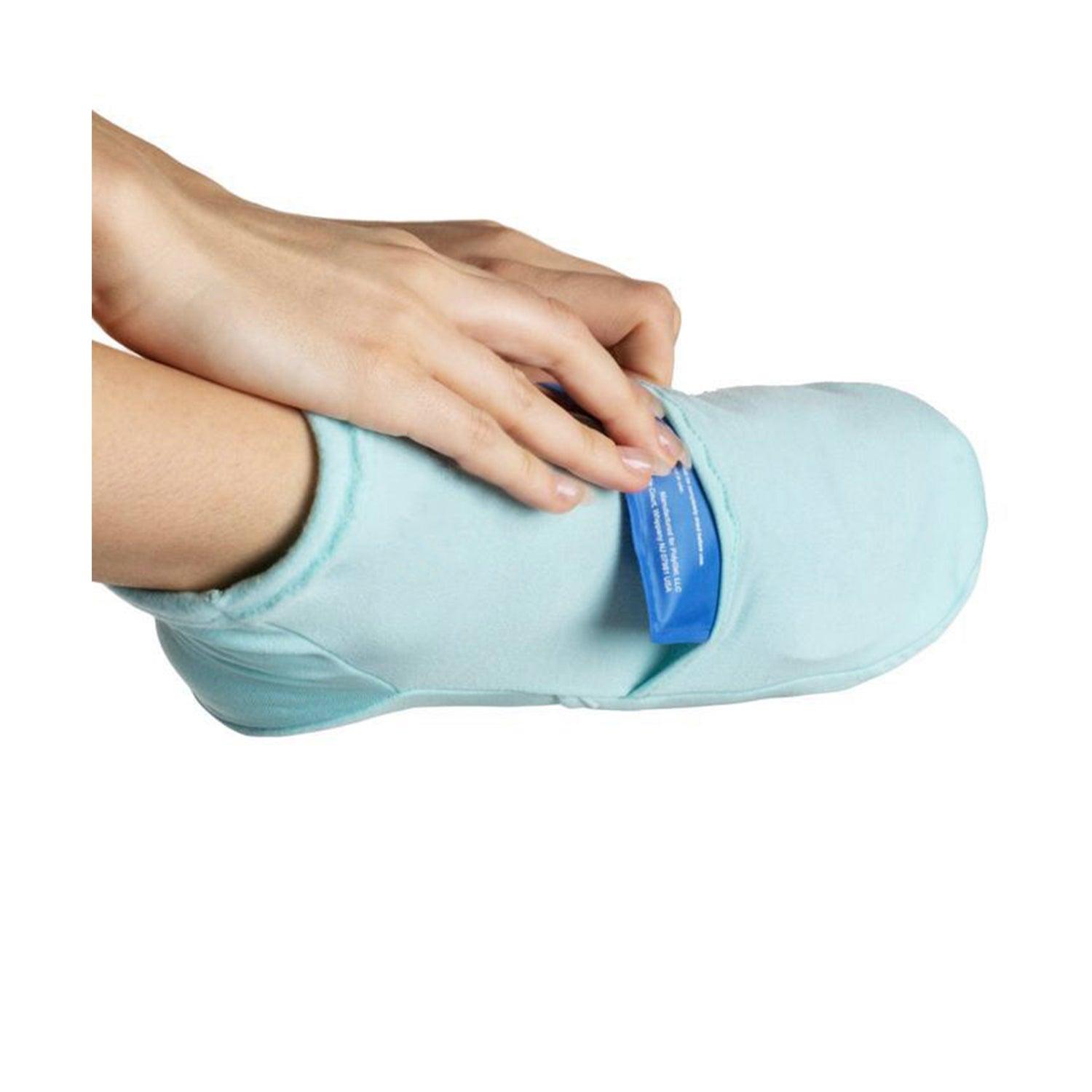 Natracure Cold Therapy Socks top cold pack