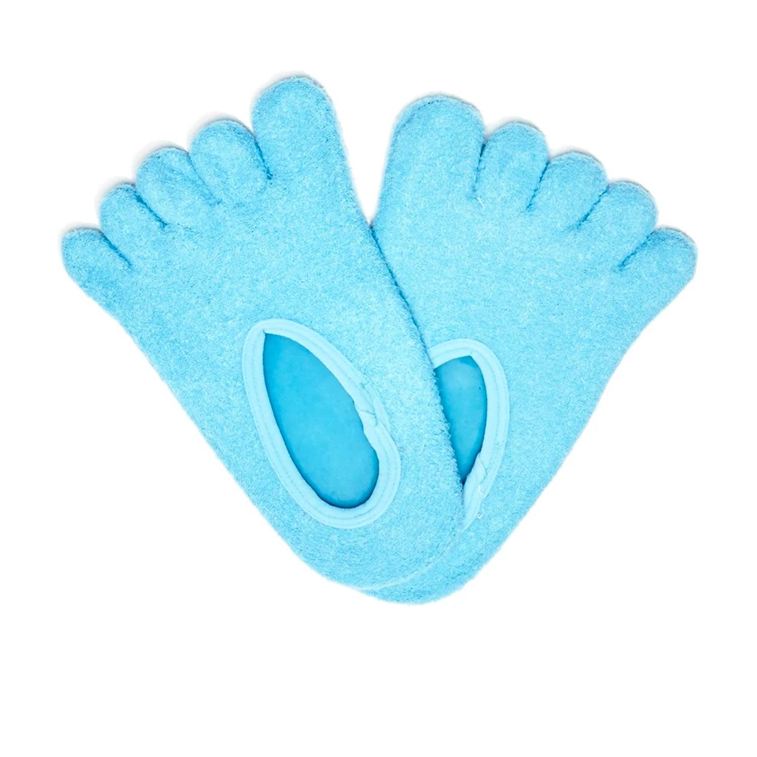 Five-Toe Gel Moisturizing Socks for dry feet