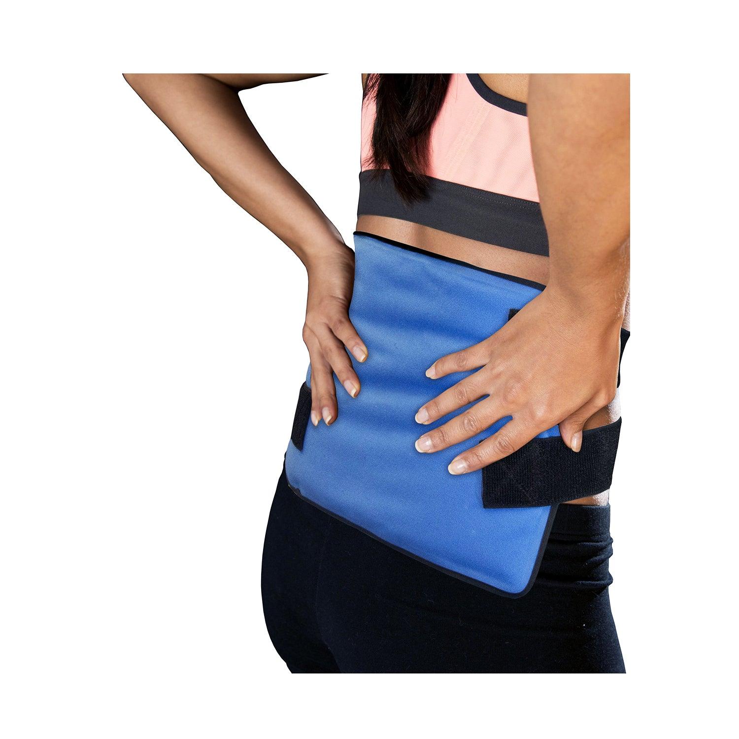 FlexiKold Gel Cold Pack with Strap lower back