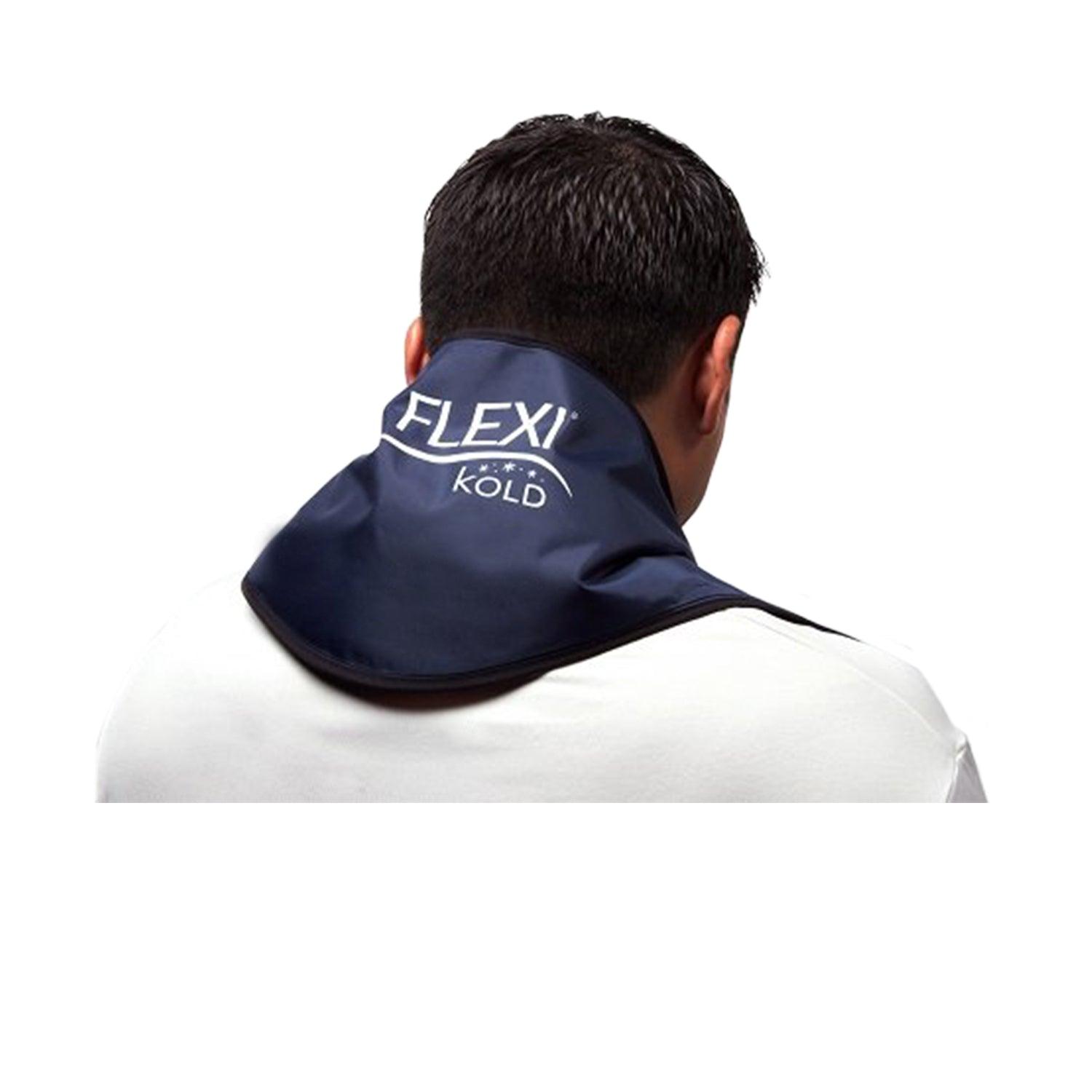 FlexiKold Comfortable Neck Gel Cold Pack with Straps