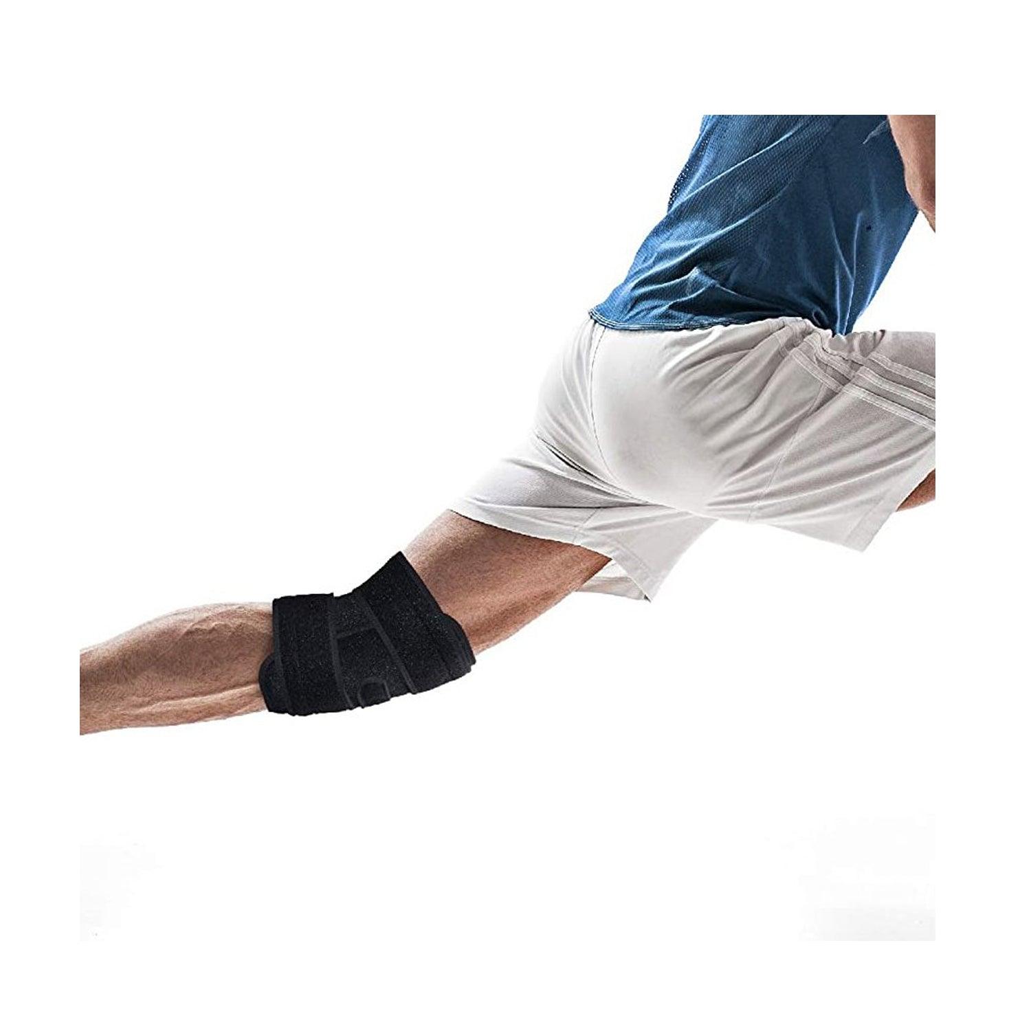 Adjustable Compresion Knee Brace with Removable Ice Gel Pack